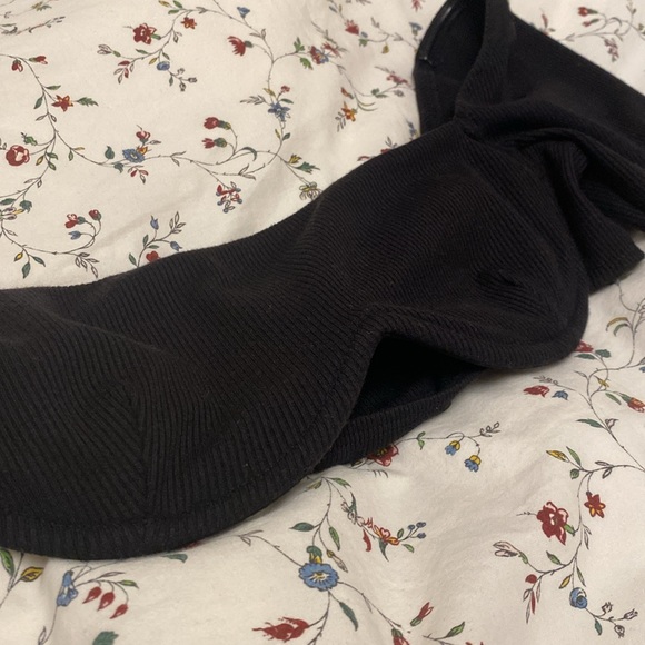 Square neck underwire crop top - Picture 5 of 7